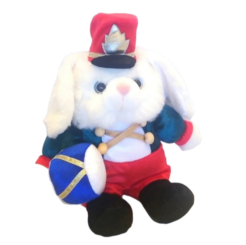 Vintage Christmas Bunny Rabbit plush